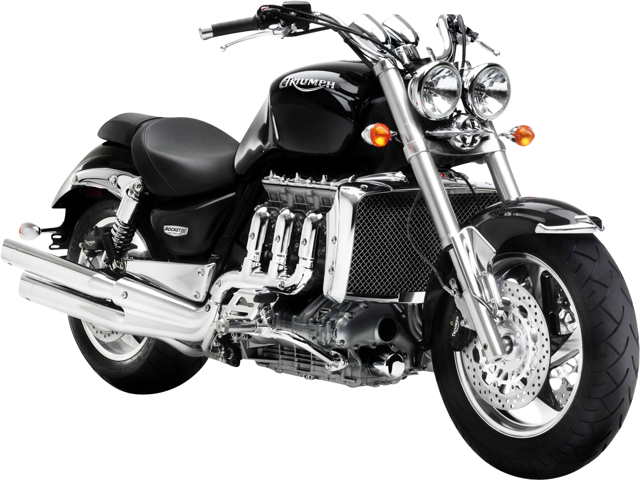 Triumph Rocket I I I Motorcycle PNG Image