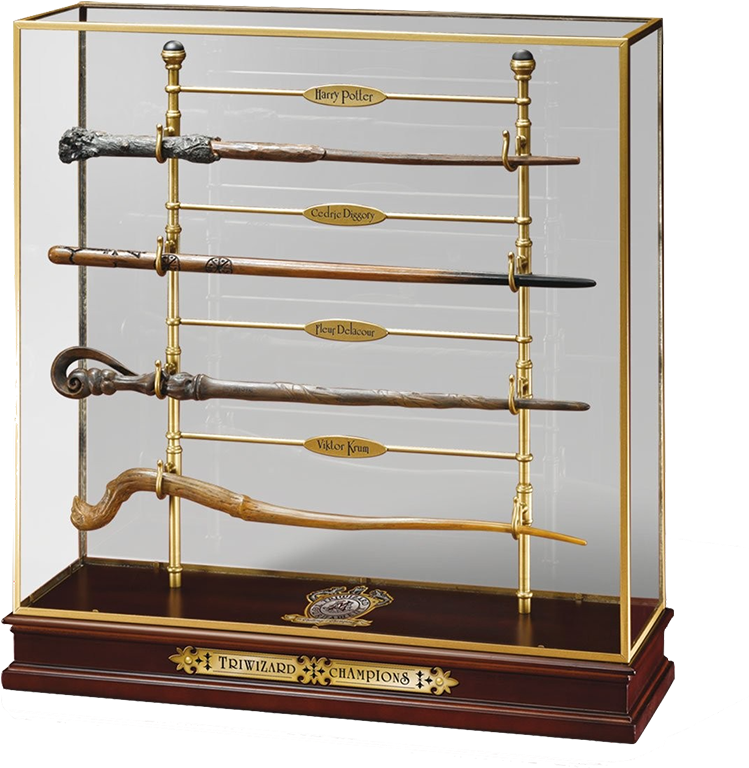 Triwizard Champions Wand Collection PNG Image