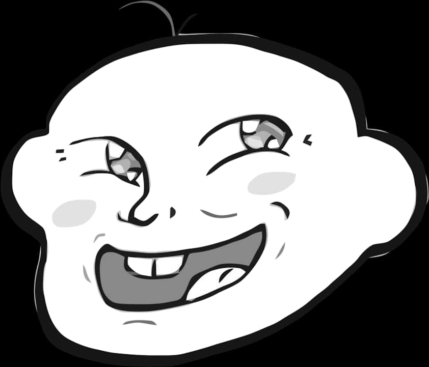 Trollface Meme Icon PNG Image