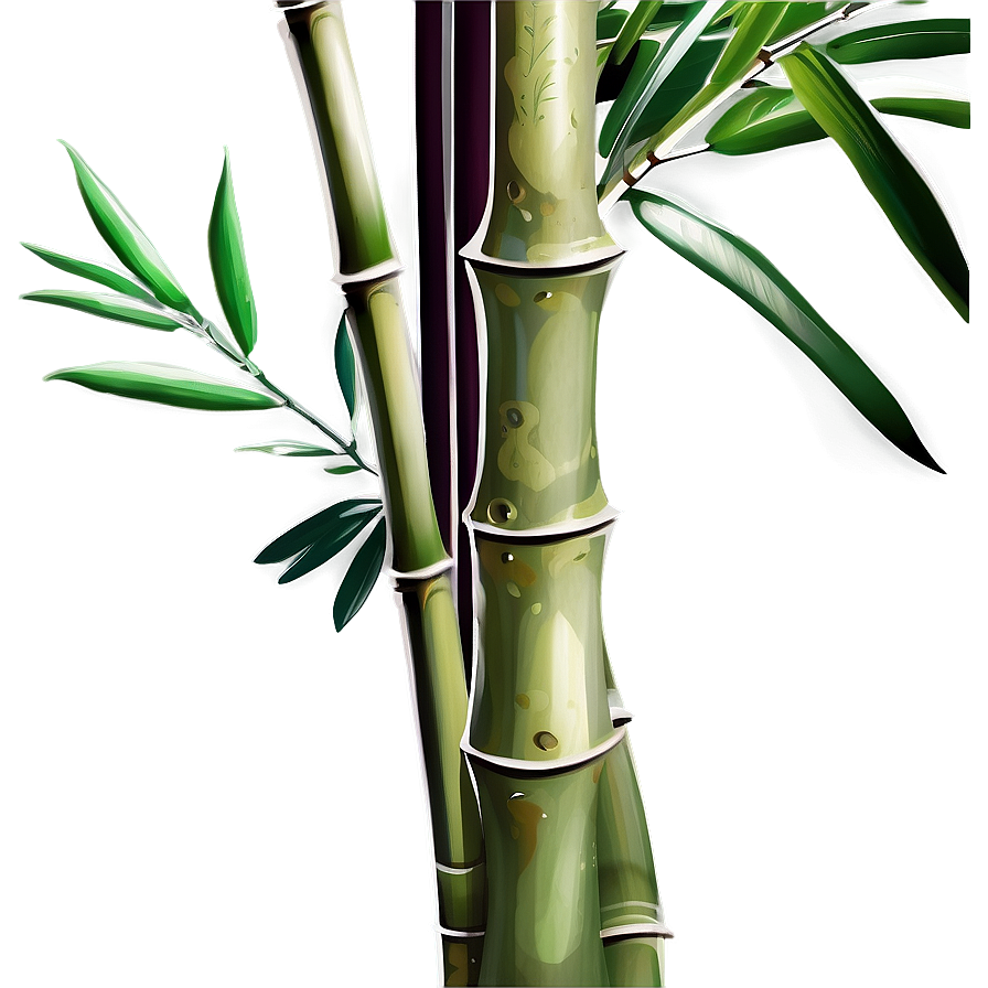 Tropical Bamboo Plants Png Fsc PNG Image