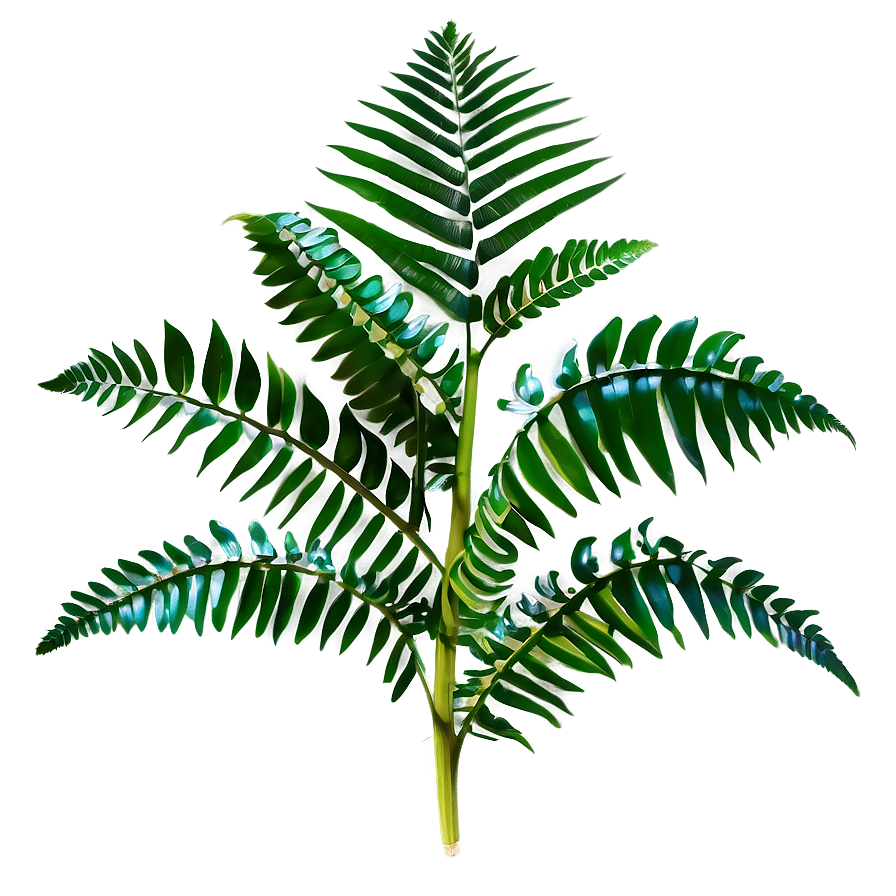 Tropical Fern Plant Png Eon18 PNG Image