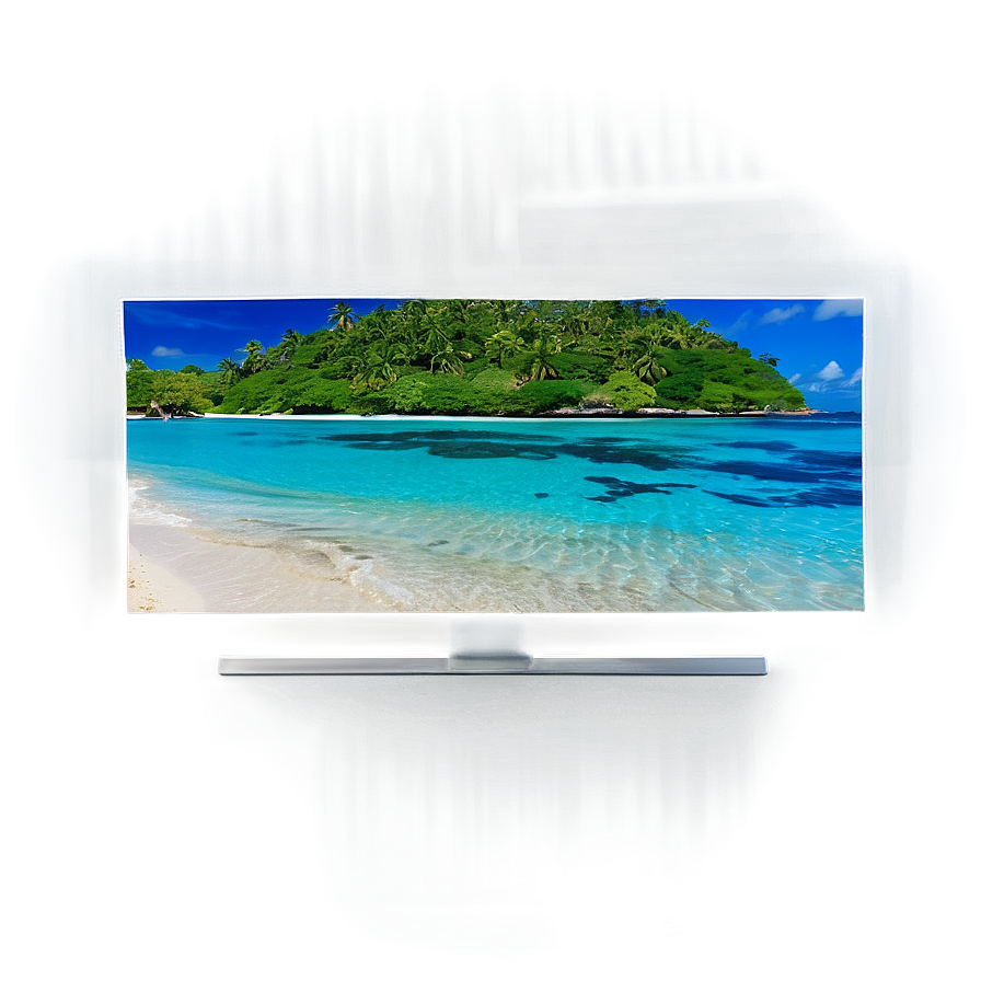 Tropical Island Paradise Landscape Png Lwd PNG Image