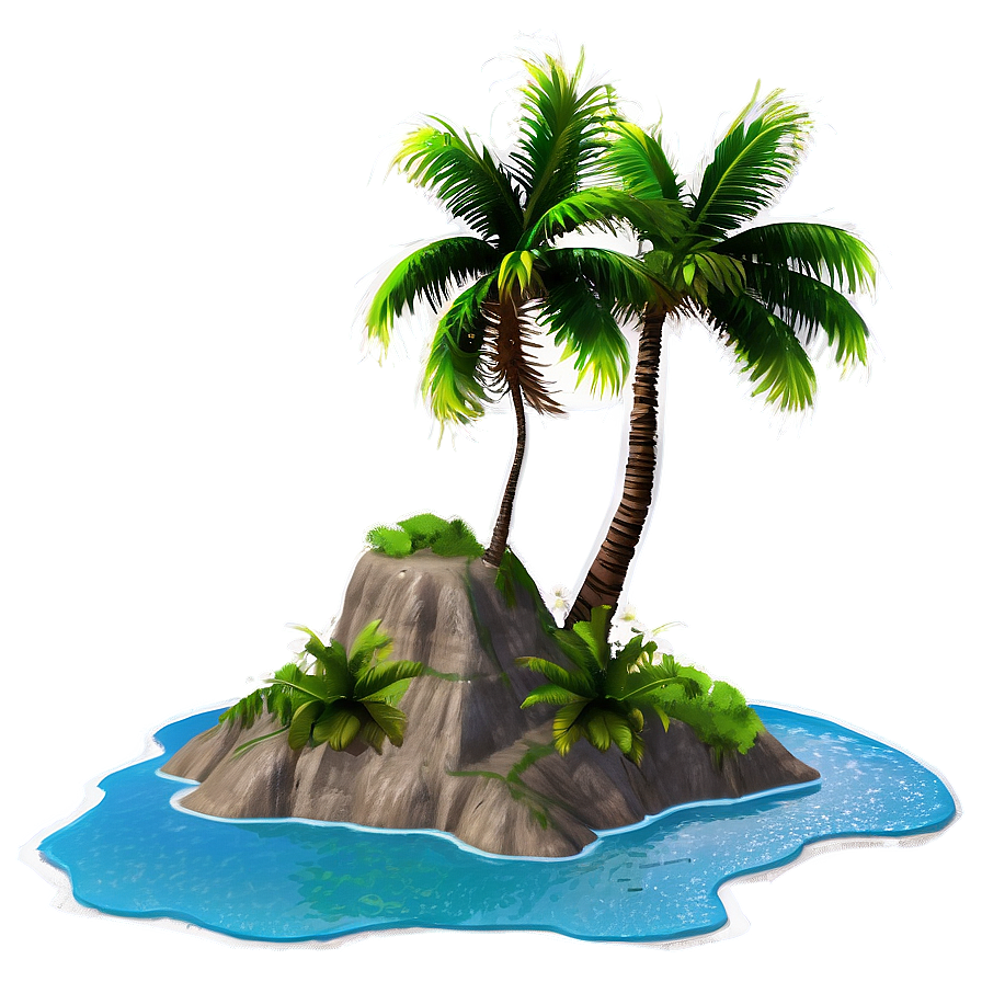 Tropical Island Paradise Png 37 PNG Image