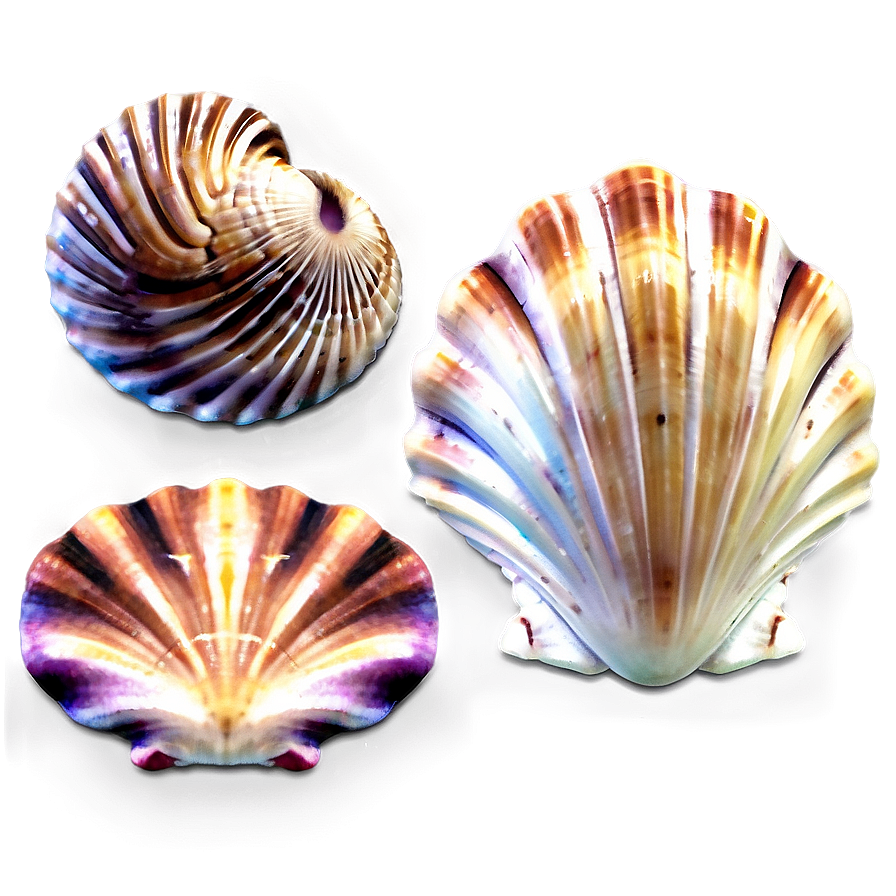 Tropical Island Seashells Png 06132024 PNG Image