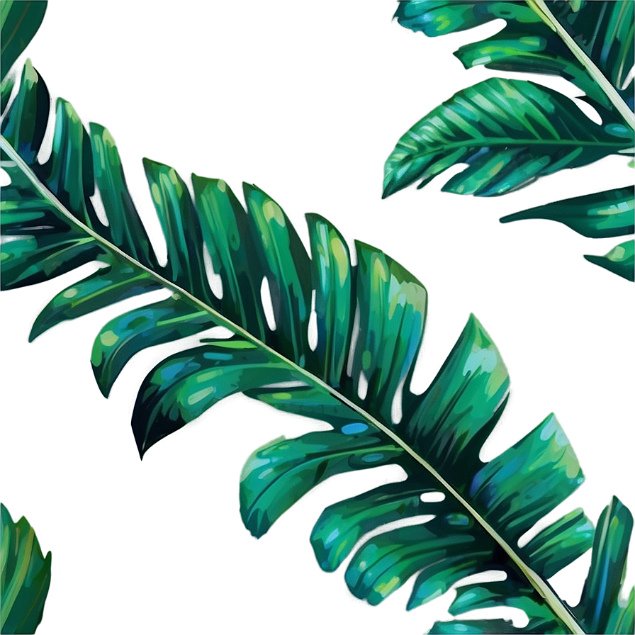 Tropical Leaf Cutout Png Ihc PNG Image