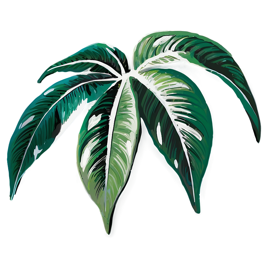 Tropical Leaf Png Pit PNG Image