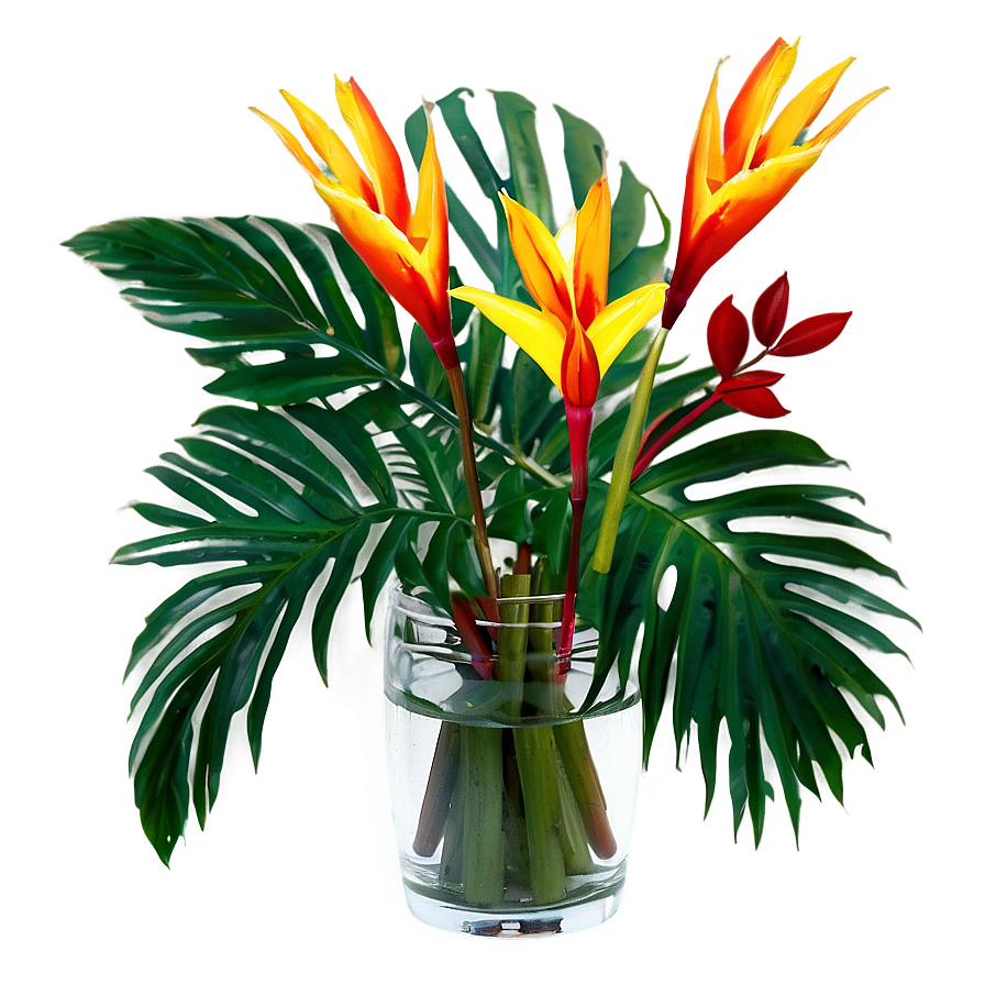 Tropical Plant Bouquet Png 38 PNG Image