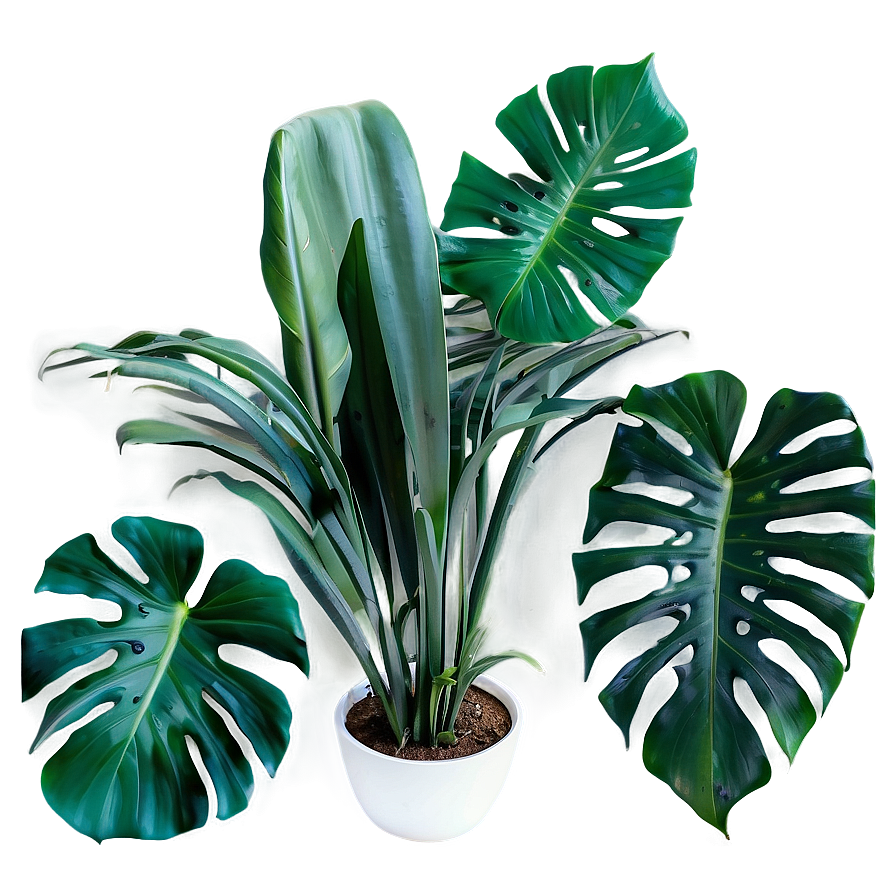 Tropical Plant Decor Png 83 PNG Image