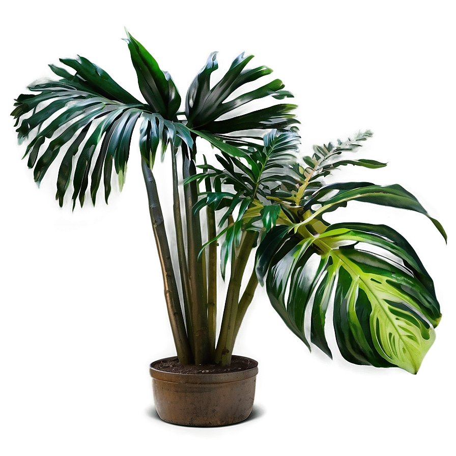 Tropical Plants B PNG Image