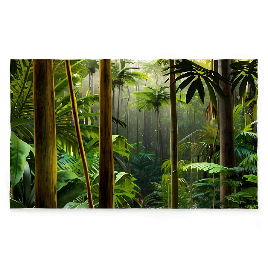 Tropical Rainforest View Png Nes91 PNG Image