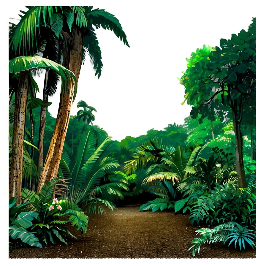 Tropical Rainforest View Png Xlq44 PNG Image