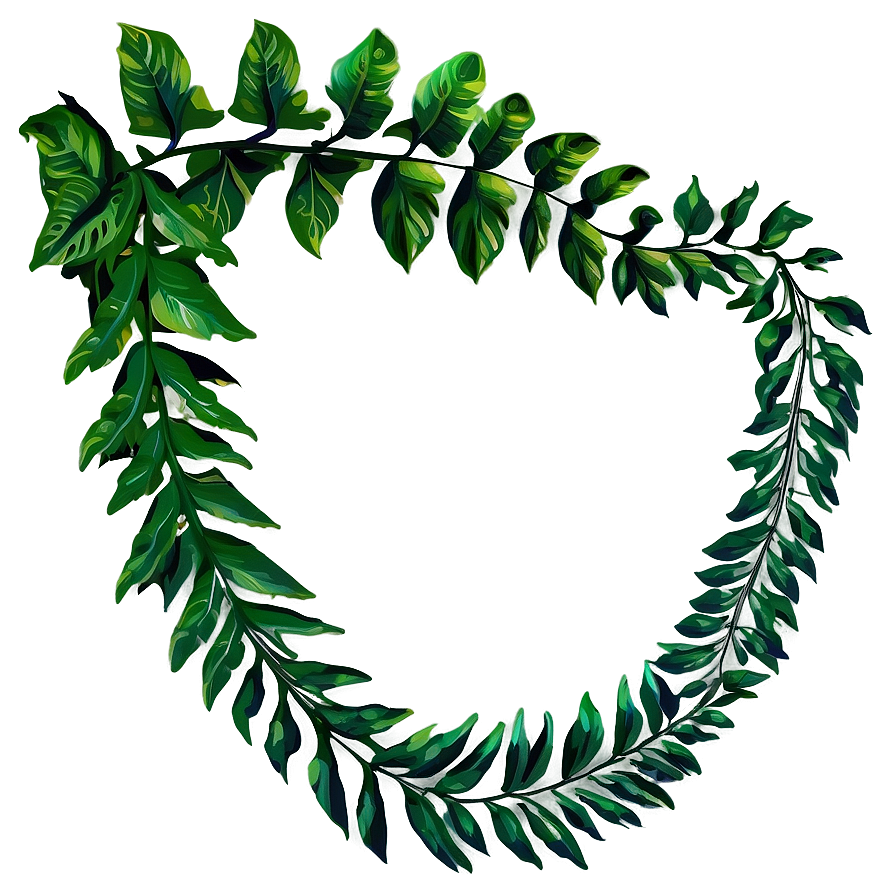 Tropical Rainforest Vine Png Jwx PNG Image