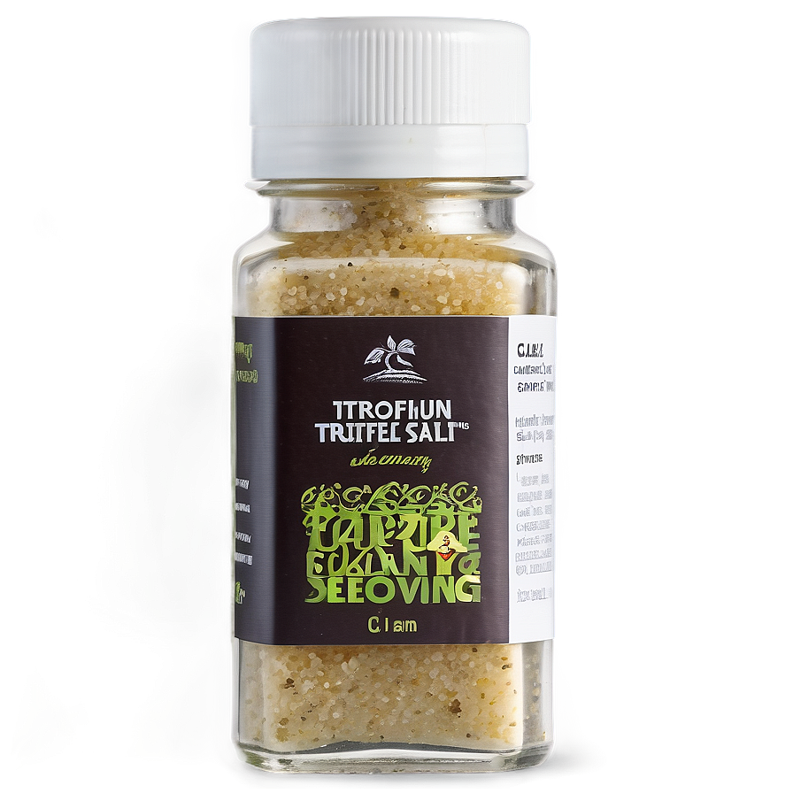 Truffle Salt Seasoning Png Cpr PNG Image