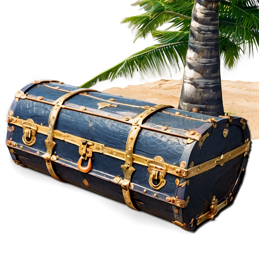 Trunk On Beach Png Omy PNG Image