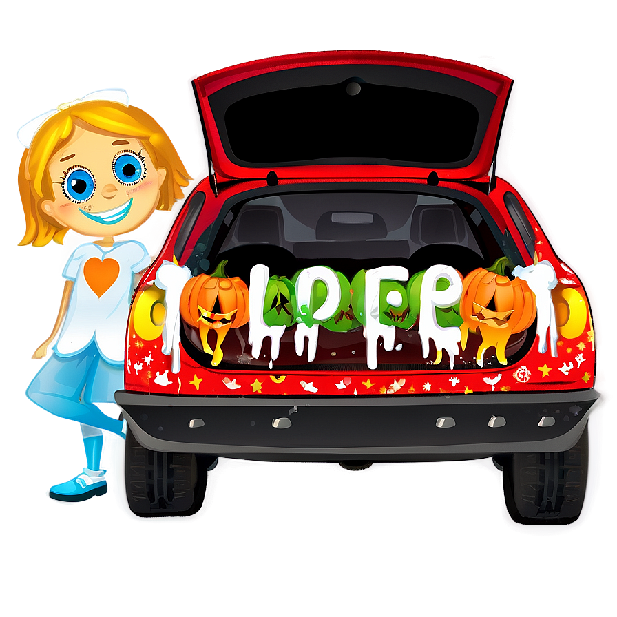 Trunk Or Treat Car Png 06122024 PNG Image