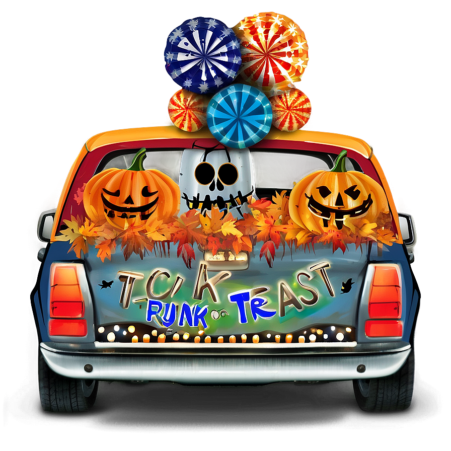 Trunk Or Treat Car Png Eex PNG Image