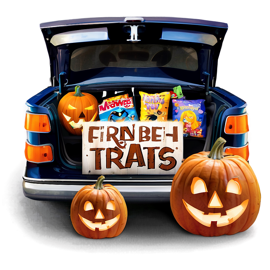 Trunk Or Treat Poster Png 71 PNG Image