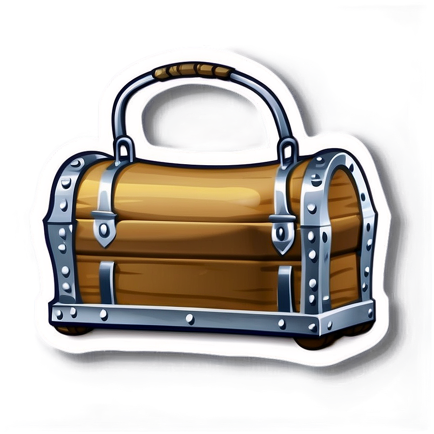 Trunk With Stickers Png 19 PNG Image