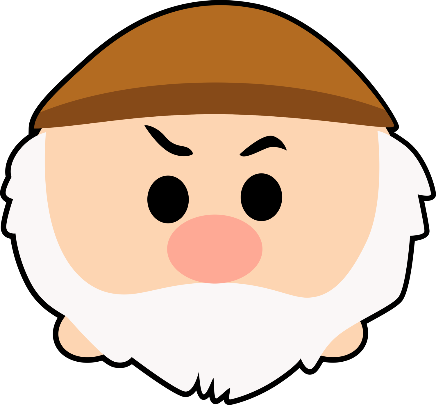 Tsum Tsum Grumpy Dwarf PNG Image