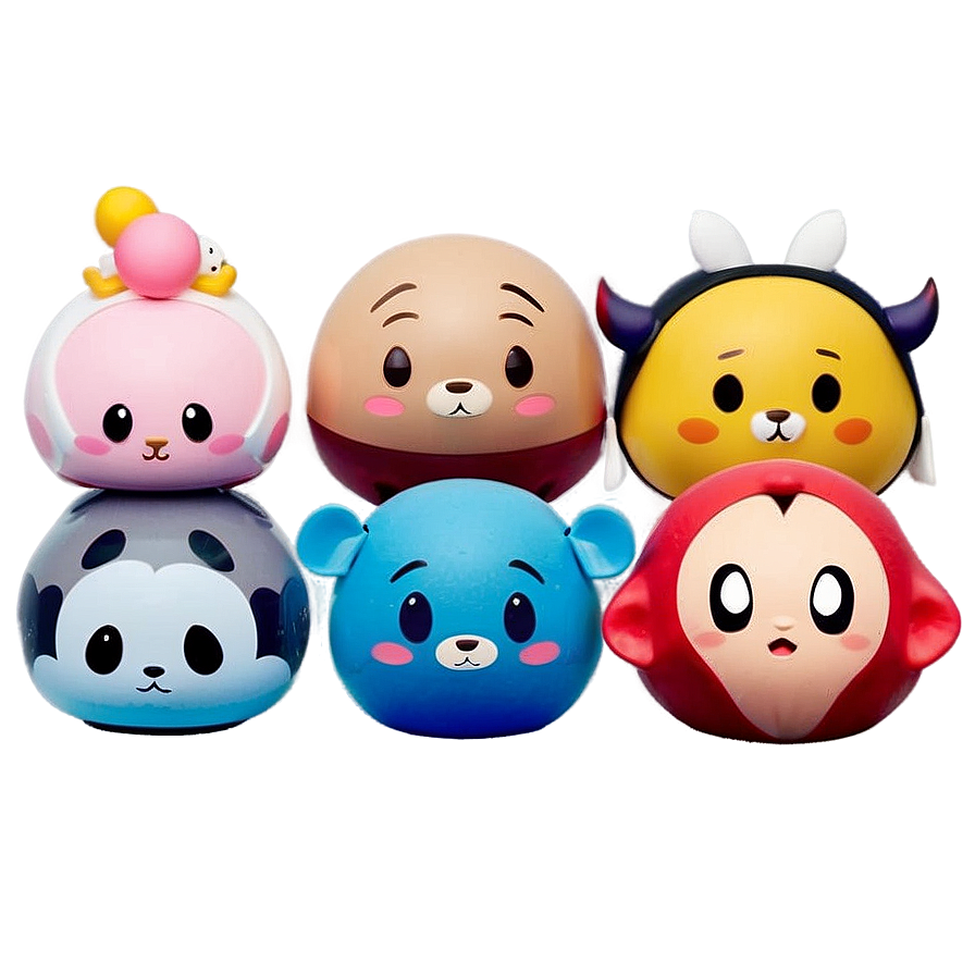 Tsum Tsum Vinyl Figures Png 2 PNG Image