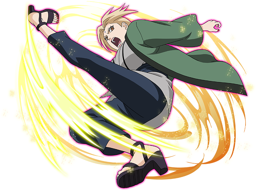 Tsunade Dynamic Entry PNG Image