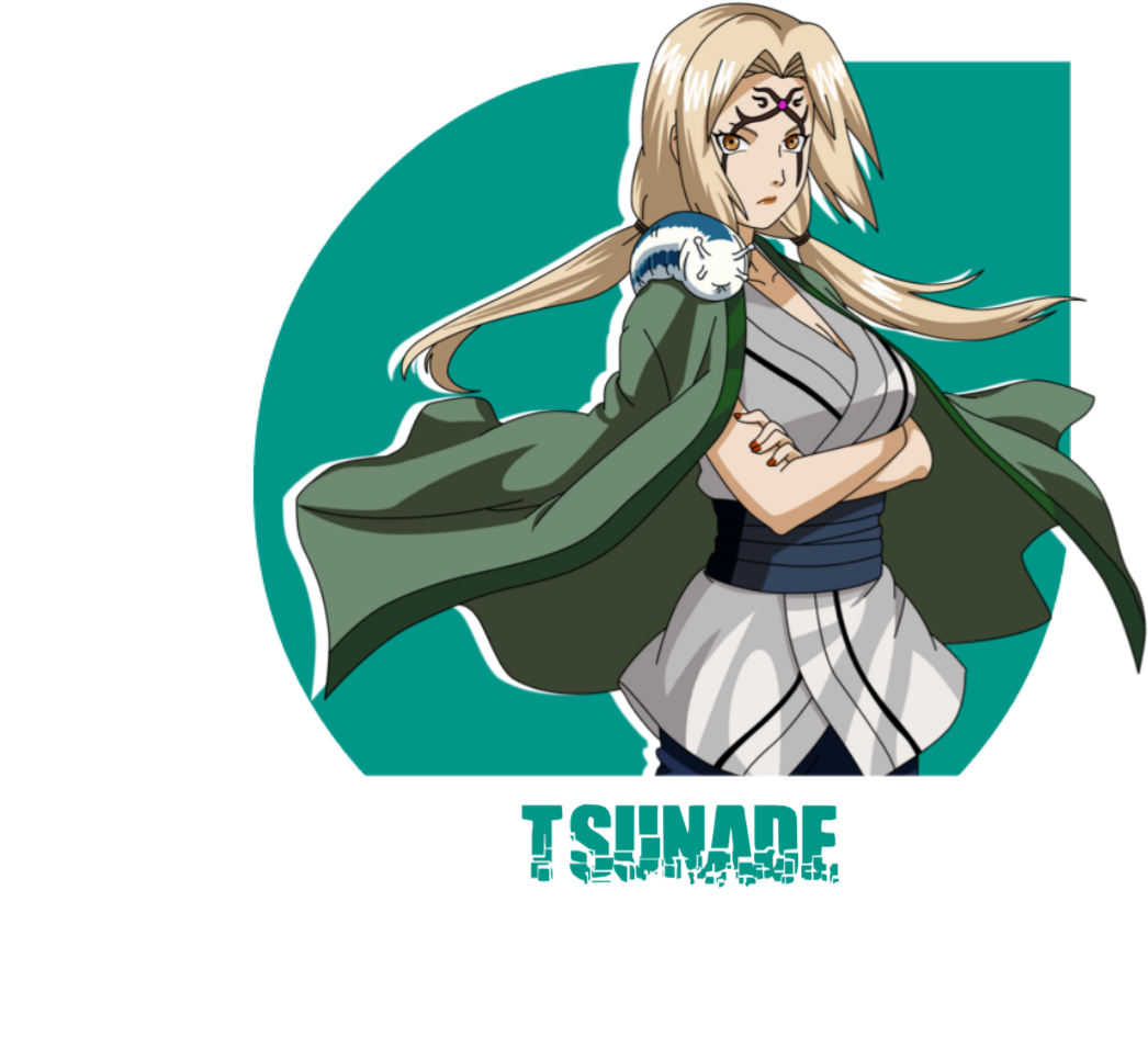 Tsunade Naruto Anime Character PNG Image