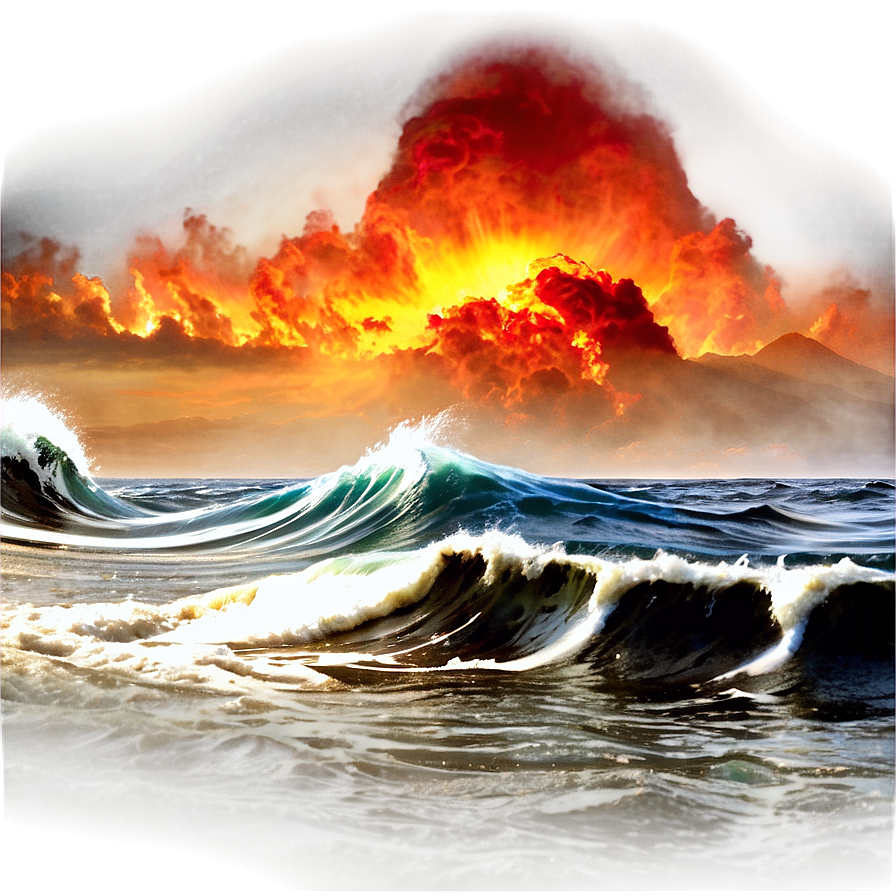 Tsunami Destruction Png Flm58 PNG Image