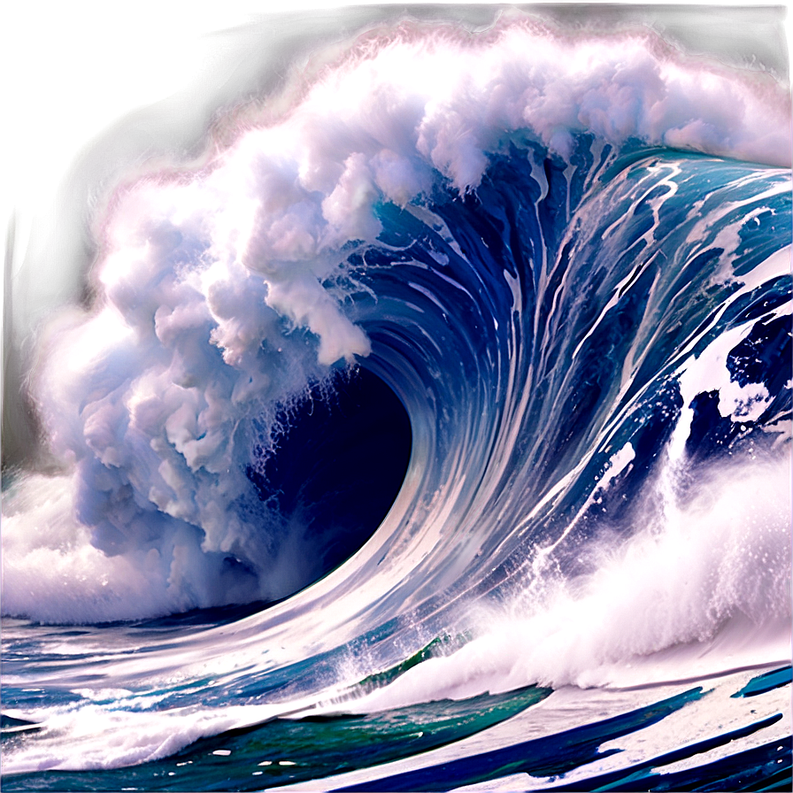 Tsunami Giant Wave Png Acw60 PNG Image