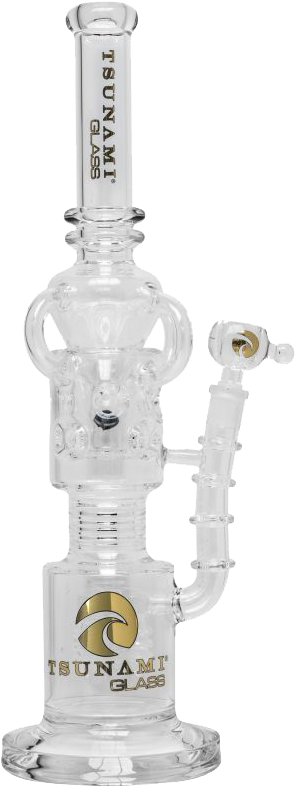 Tsunami Glass Bong PNG Image