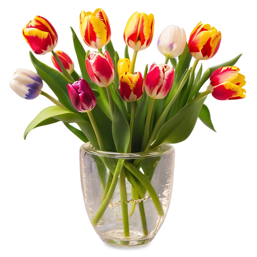 Tulips By The Water Png 72 PNG Image