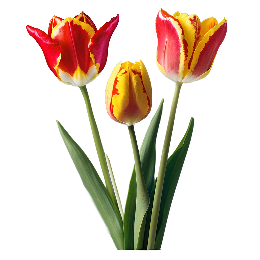 Tulips In Bloom Png Hhx PNG Image