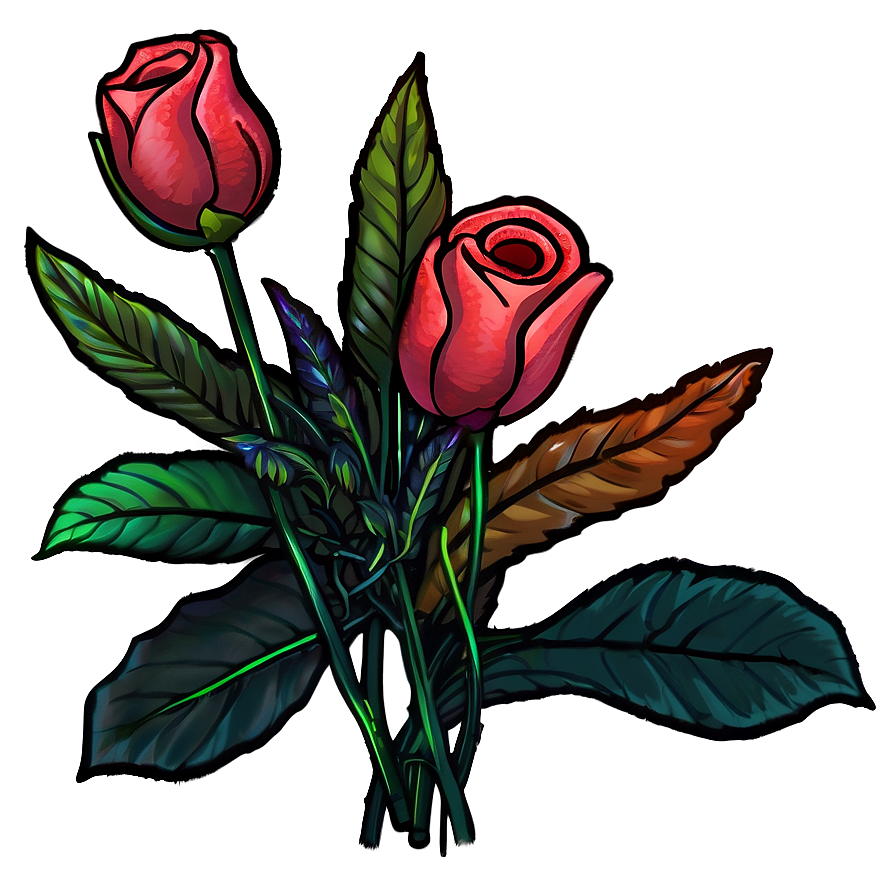 Tumblr Flowers Art Png 06112024 PNG Image