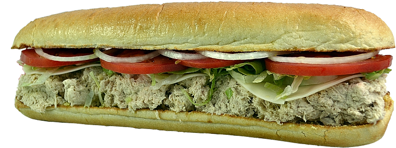 Tuna Salad Sandwich Delicious PNG Image