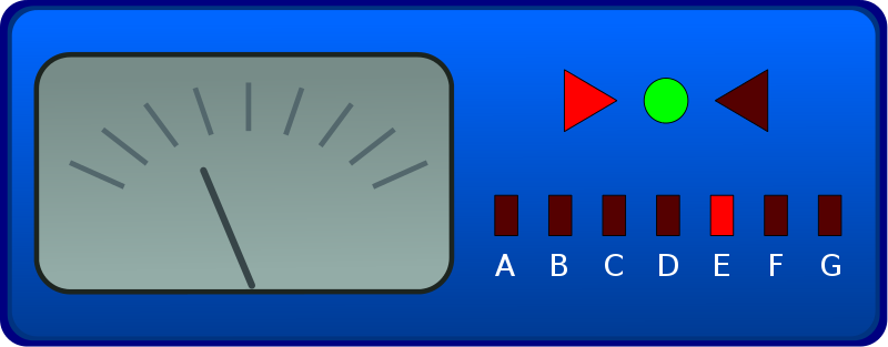 Tuning Meter Display PNG Image