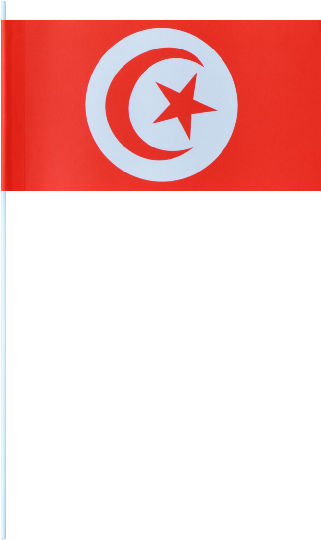 Tunisian National Flag PNG Image