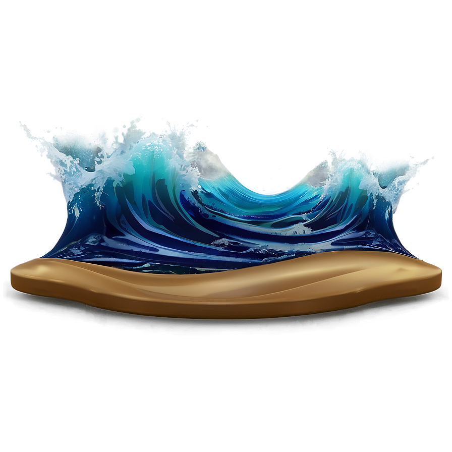 Turbulent Sea Wave Png 15 PNG Image