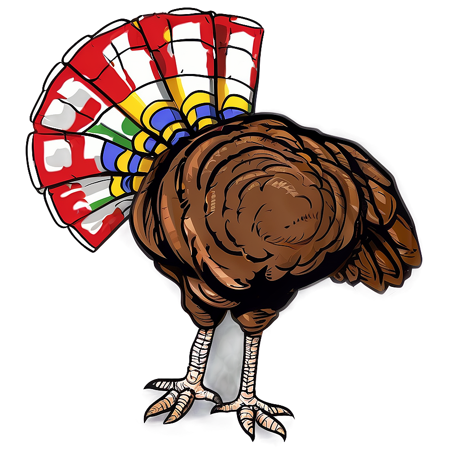 Turkey Illustration Png 64 PNG Image