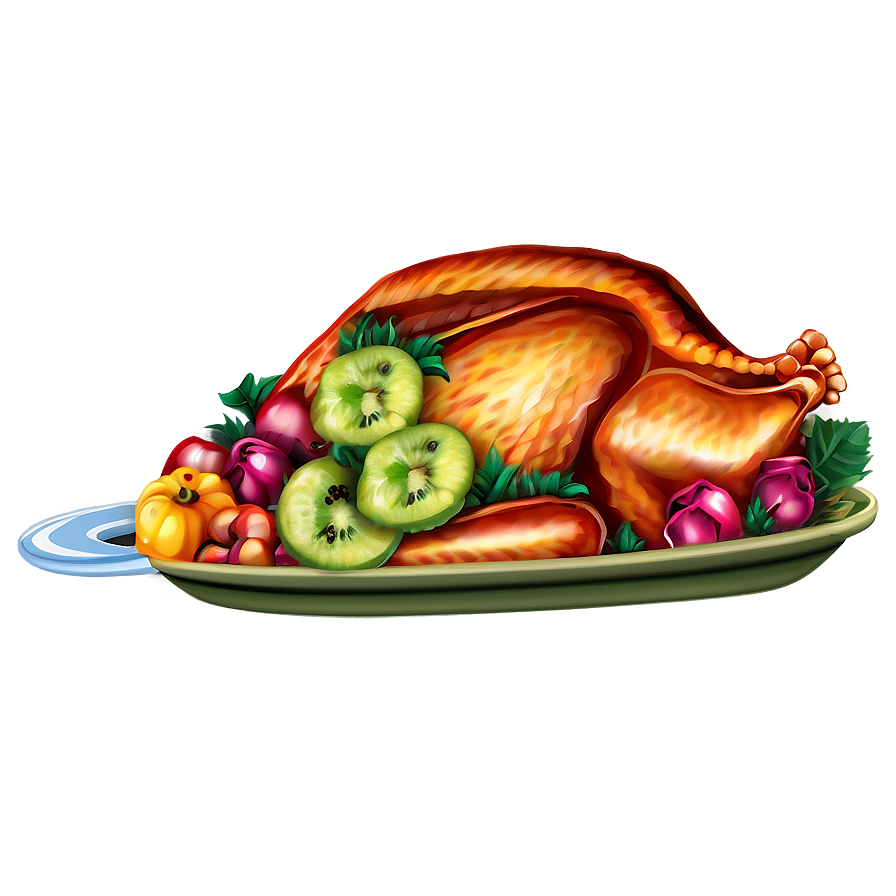 Turkey Illustration Png 96 PNG Image