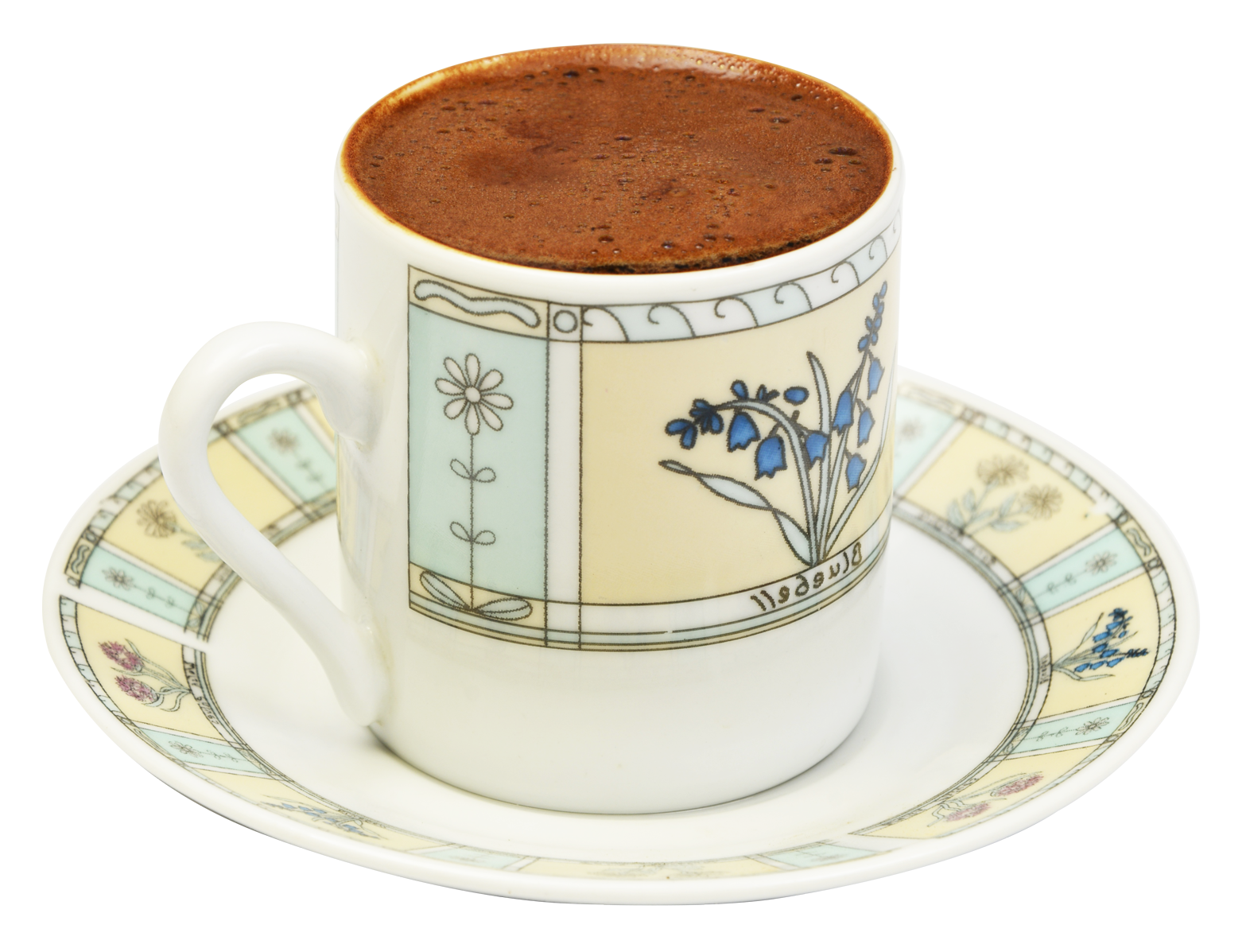 Turkish Coffeein Traditional Cup PNG Image