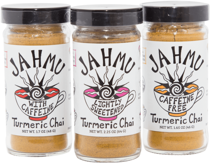 Turmeric Chai Jars Variety PNG Image