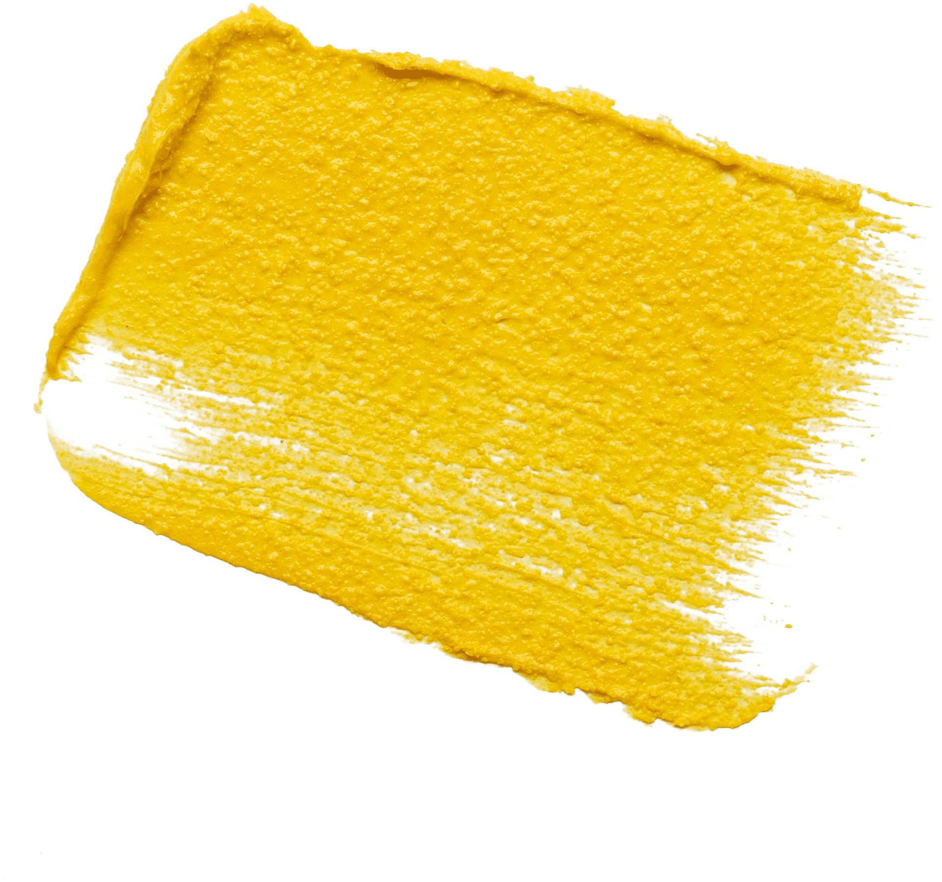 Turmeric Paint Smear Texture PNG Image