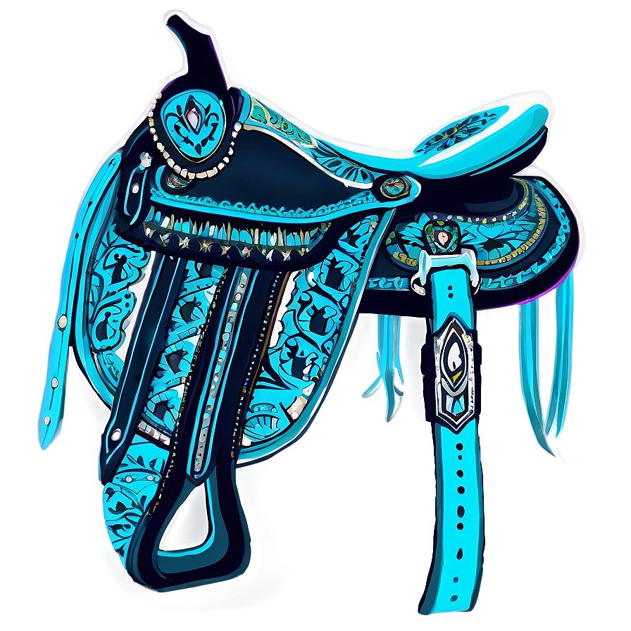 Turquoise Saddle Png Yuf29 PNG Image