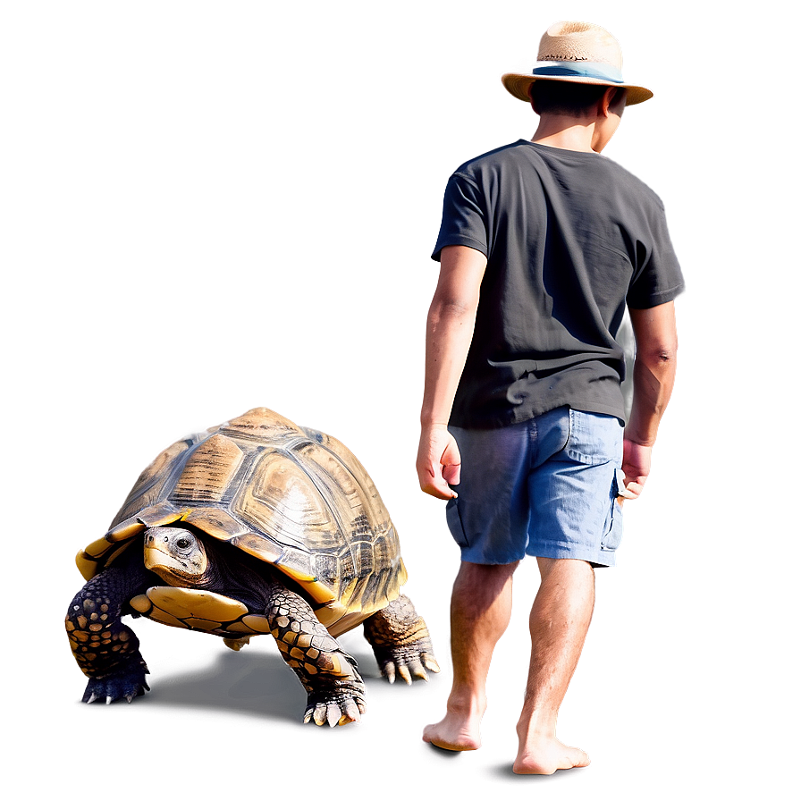 Turtle Family Walking Together Png Amq40 PNG Image