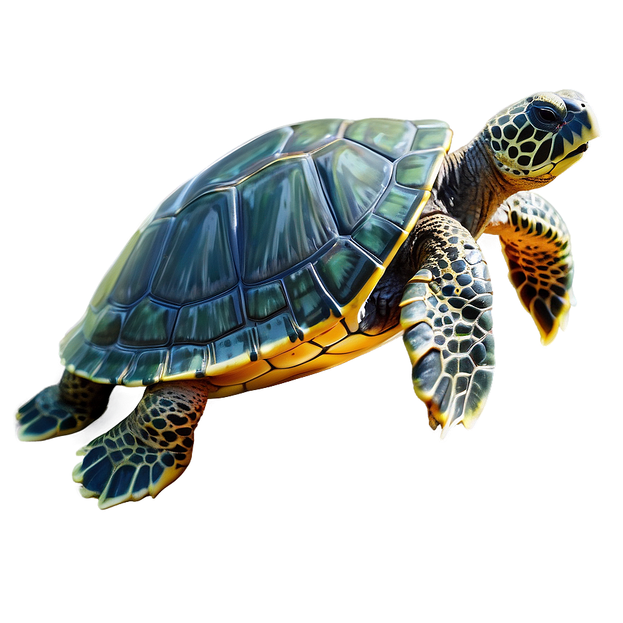 Turtle Floating On Water Png Gyj48 PNG Image