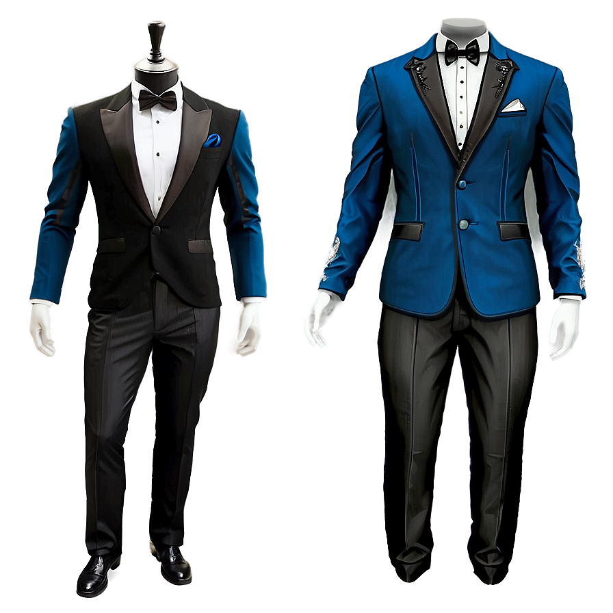 Tuxedo Jacket And Pant Sets Png 2 PNG Image