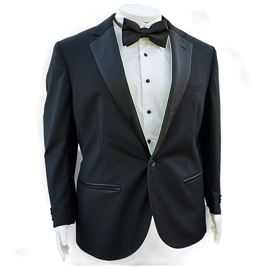 Tuxedo With Bow Tie Png 05242024 PNG Image