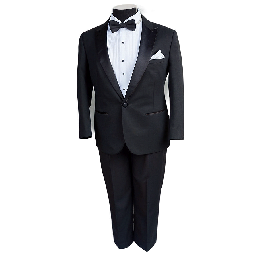 Tuxedo With Bow Tie Png Nkx40 PNG Image