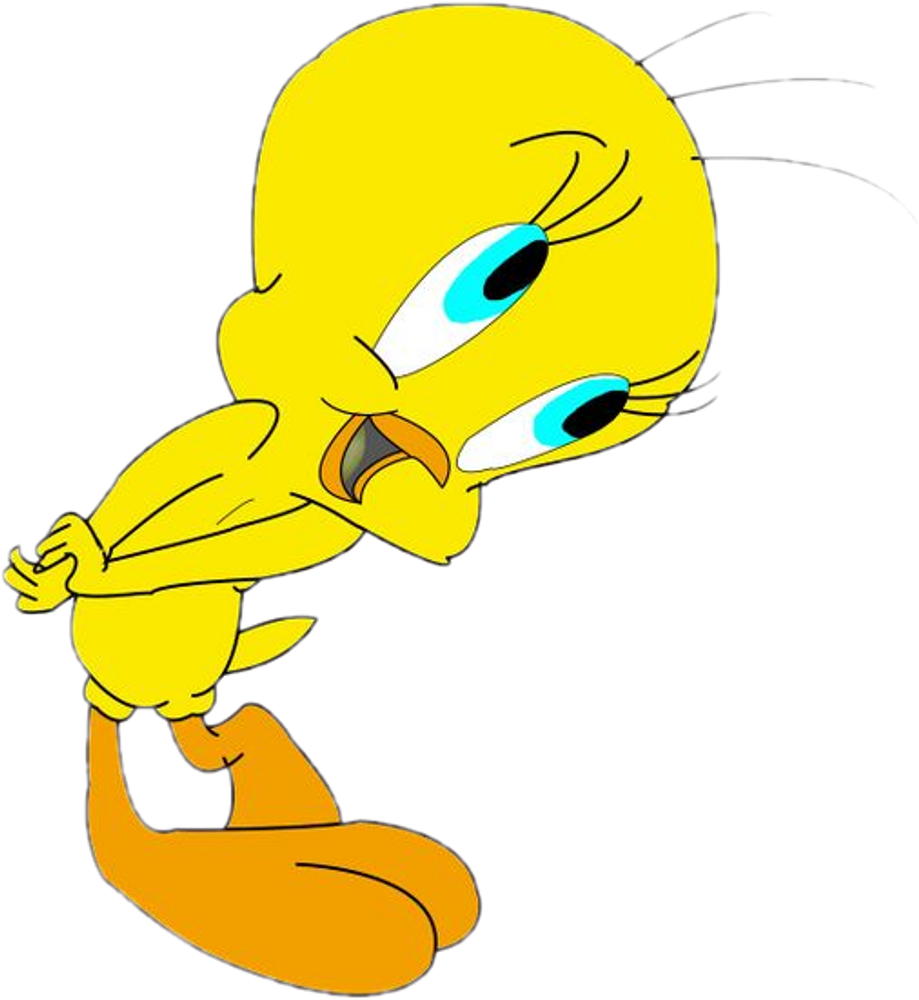 Tweety Bird Singing Looney Tunes PNG Image