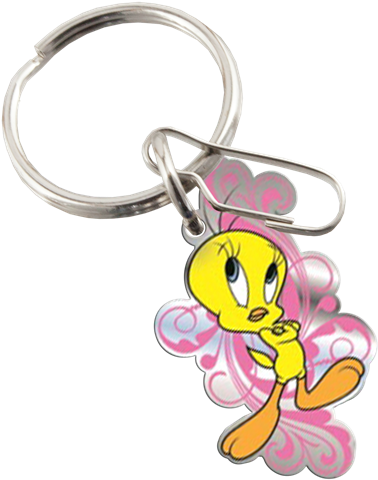 Tweety Keychain Accessory PNG Image