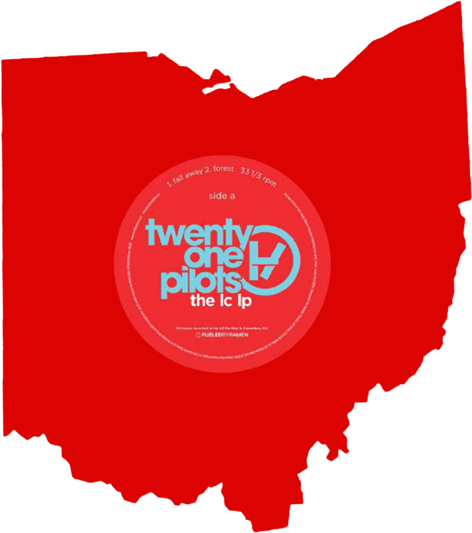 Twenty One Pilots The L C L P Vinyl PNG Image